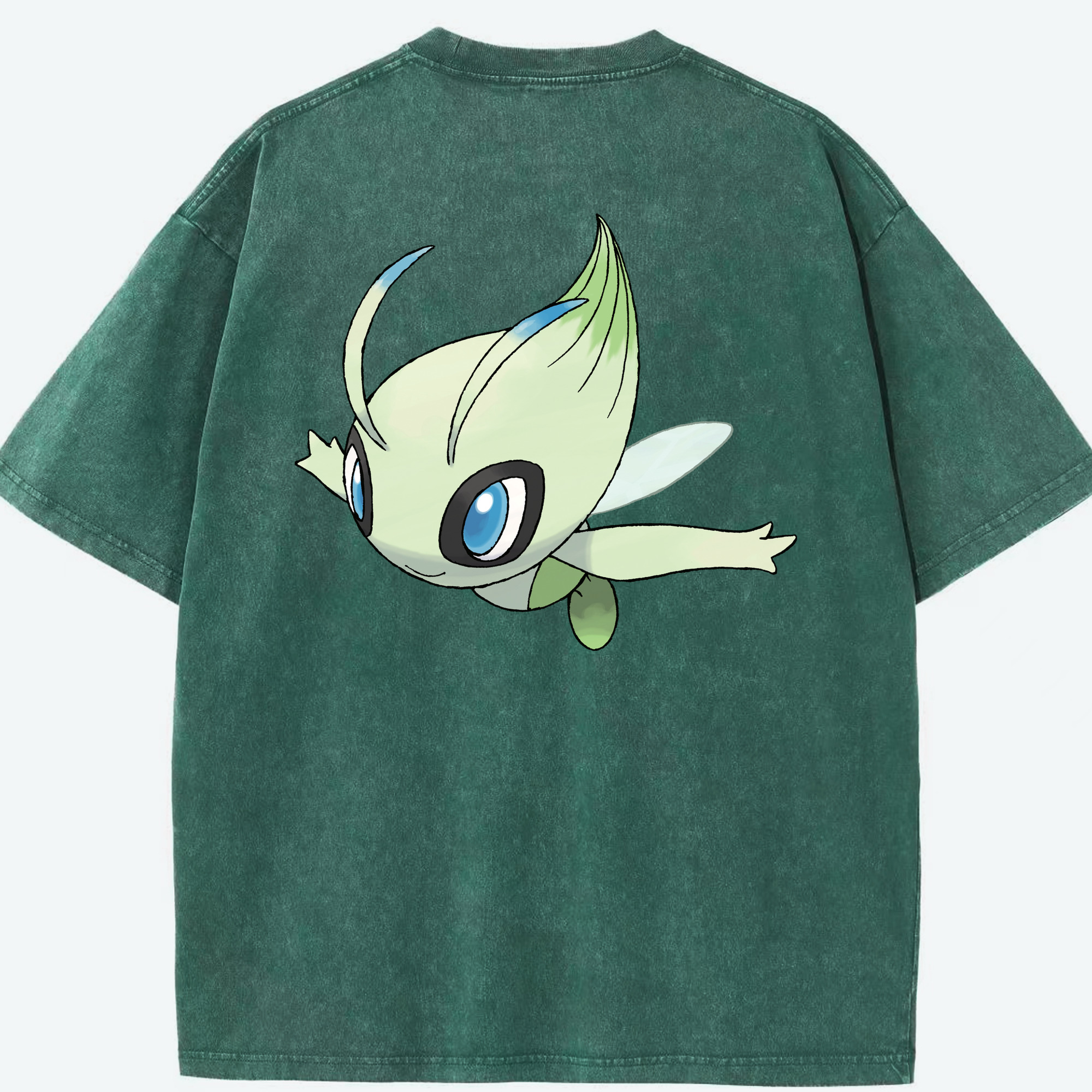 （画像用） ポケットモンスター Pokémon 綿100% ヴィンテージ風 半袖Tシャツ（背面プリント）